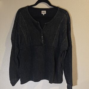 BKE Thermal Henley Top